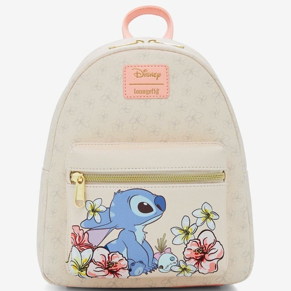 Loungefly Handbags - Loungefly Disney Stitch Tropical Flowers Backpack